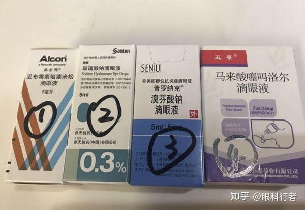 这是术后一周的药水,smart需要一周后摘掉角膜绷带镜的