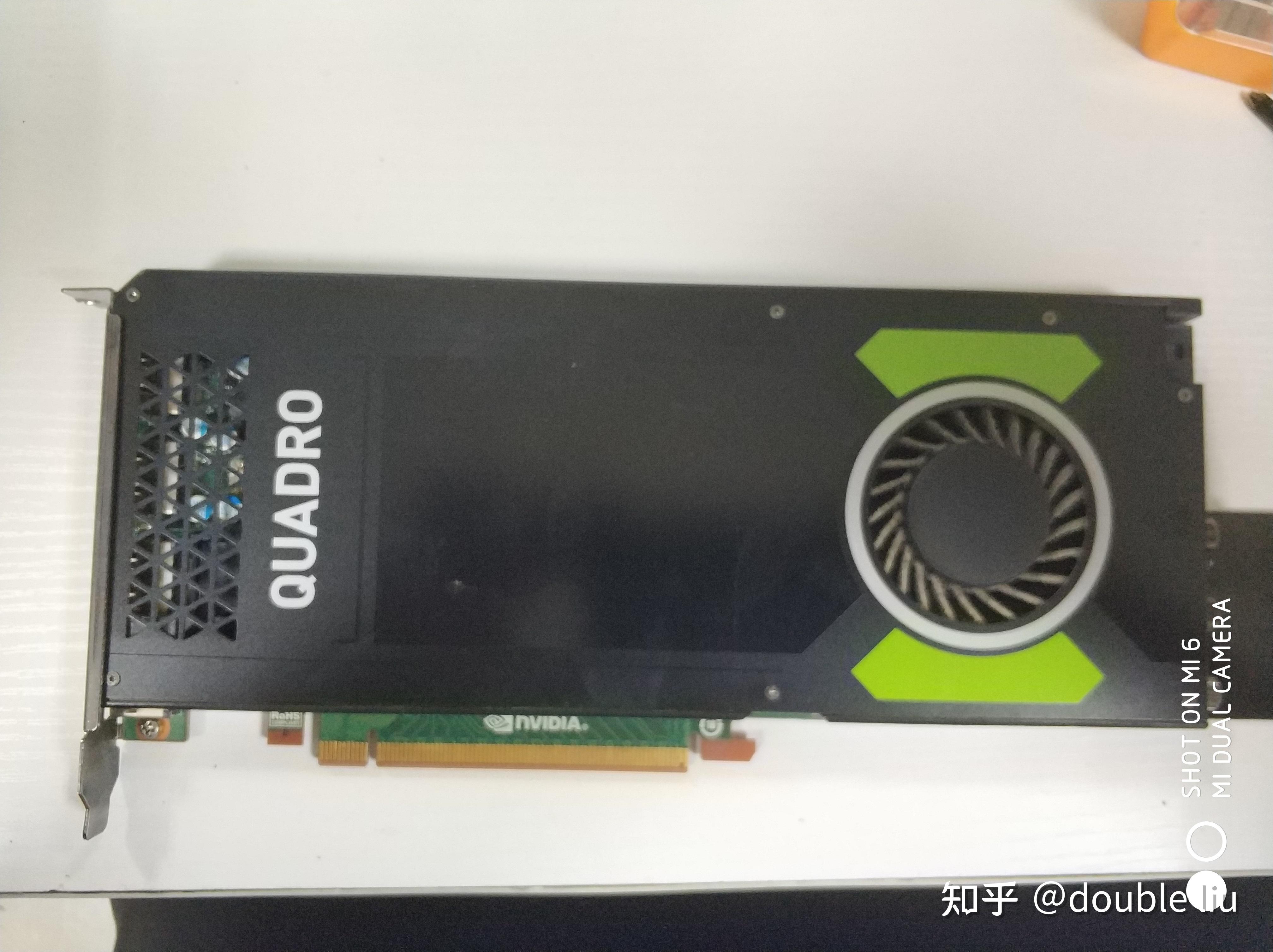 丽台quadro m4000清灰换硅脂