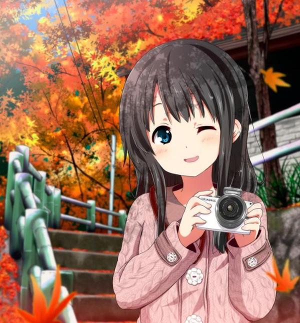 动漫美图欣赏:人见人爱,呆萌可爱的长耳朵女生.