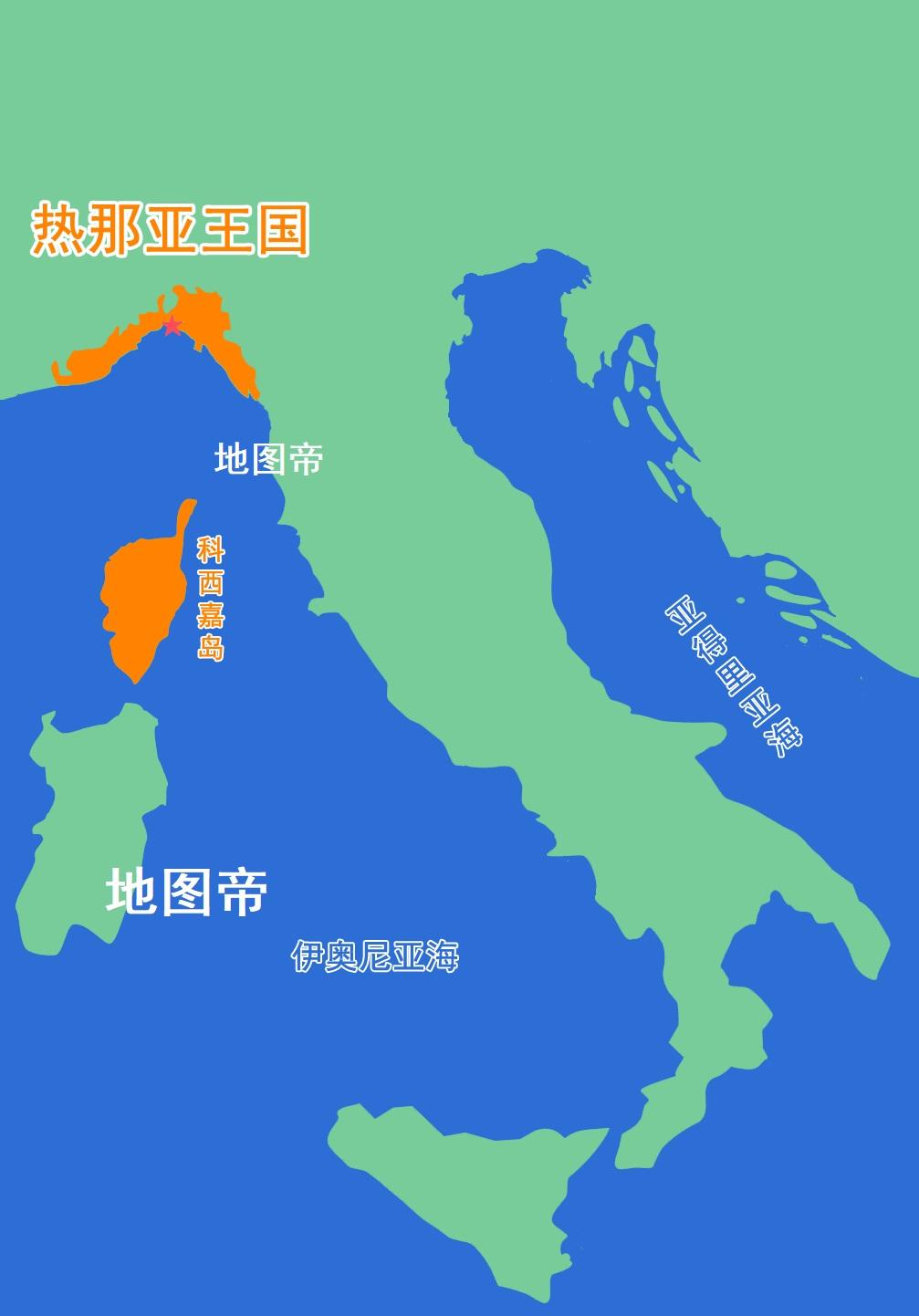 科西嘉岛曾是意大利的一部分为何成了法国领土