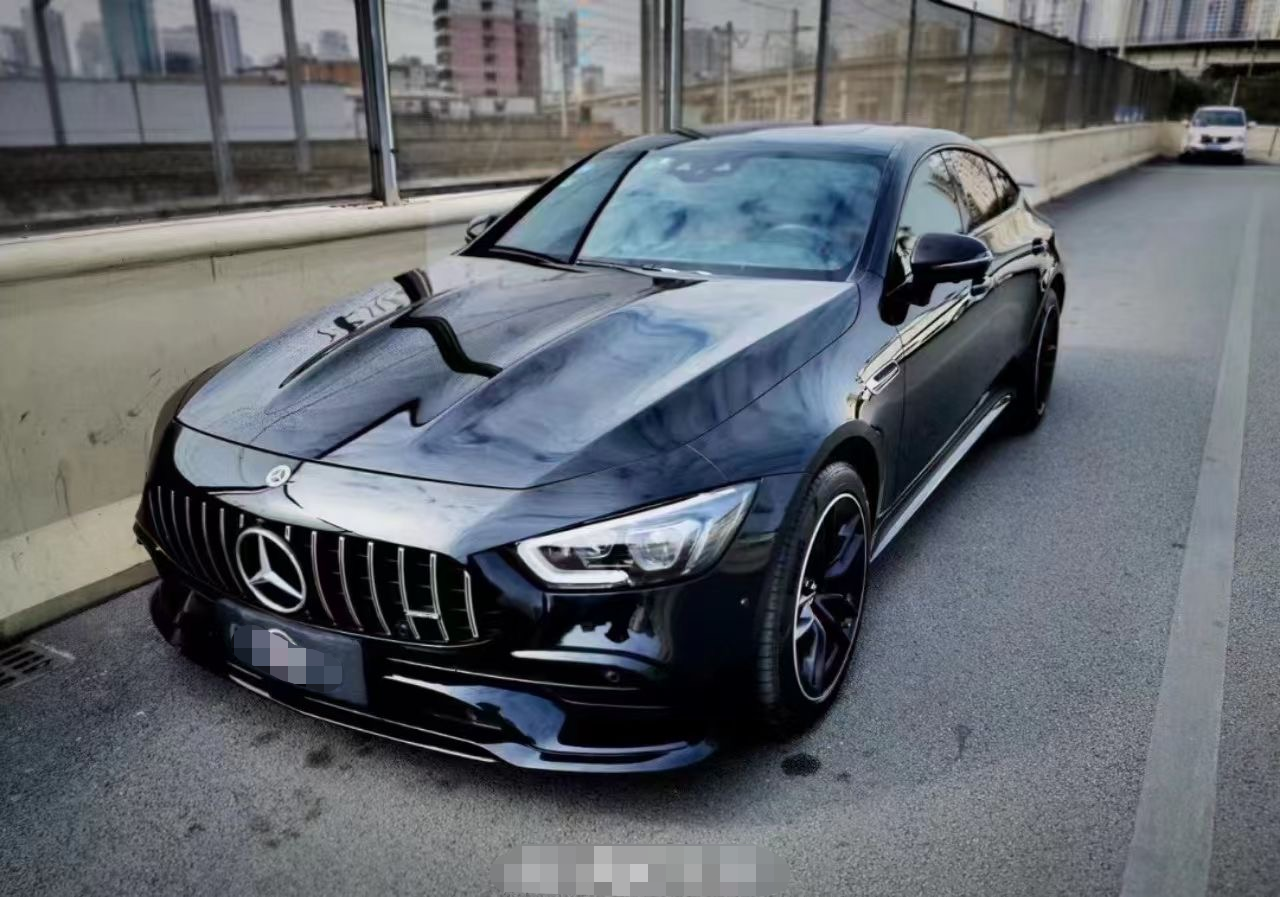 奔驰amg gt50改色亮黑 个性突出优雅还在