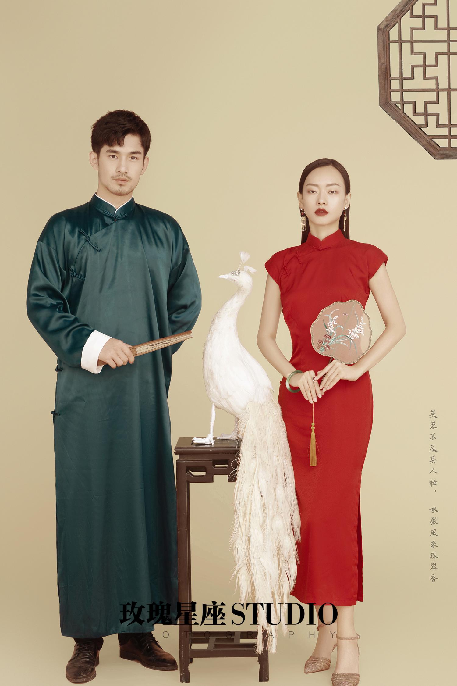 北京婚纱照丨分享一组满满中国风的婚纱照