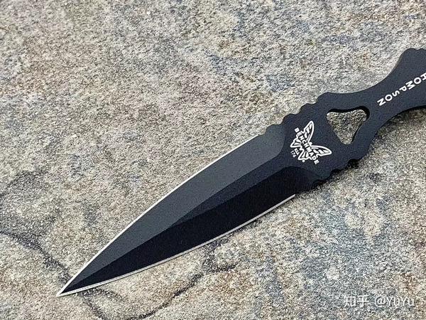 蝴蝶176bk socp dagger 黑色鞘 黑色双锋匕首刺