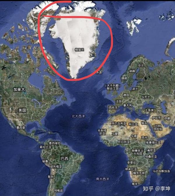 世界第一大岛,格陵兰岛,明明在加拿大家门口,却属于丹麦.