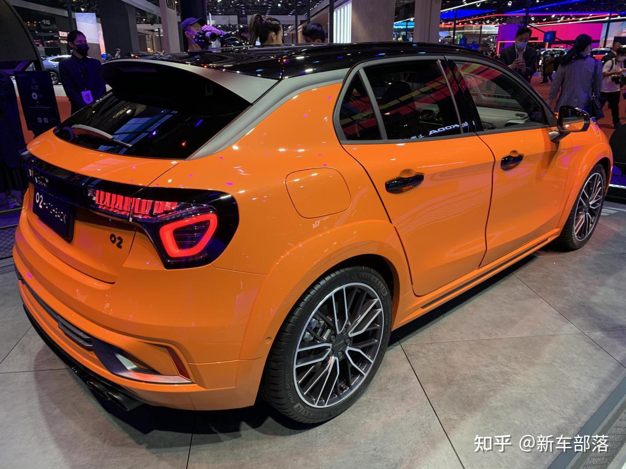 2021上海车展领克02hatchback亮相62秒破百