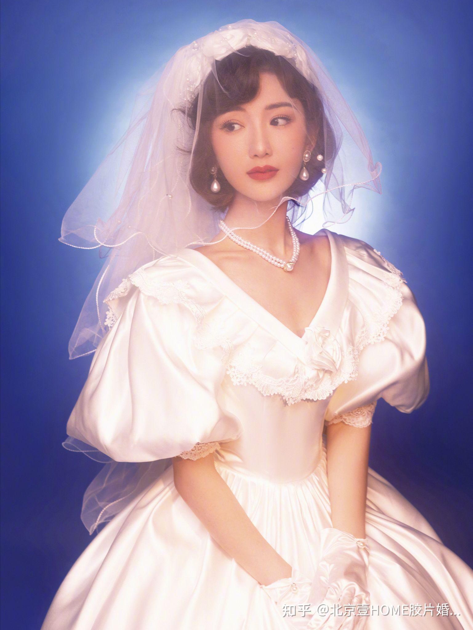 毛晓彤为三丽拍了一组婚纱照太惊艳了吧