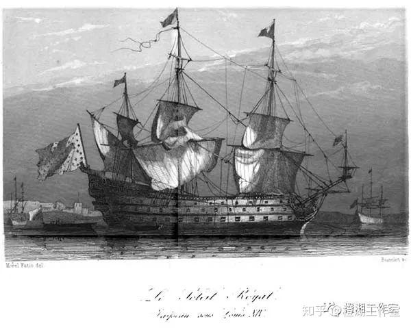 58期太阳王的海上战车记法国风帆战舰皇家索莱尔号lesoleilroyal1670