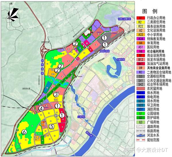 梧州市商贸物流园区控制详细规划图