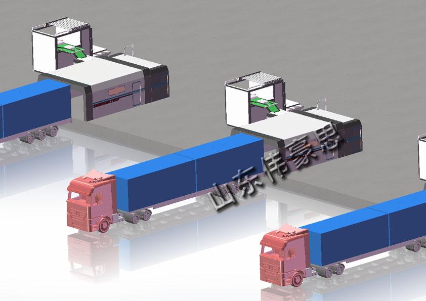 集装箱自动装车机是厢式货车免人工装车的主要设备