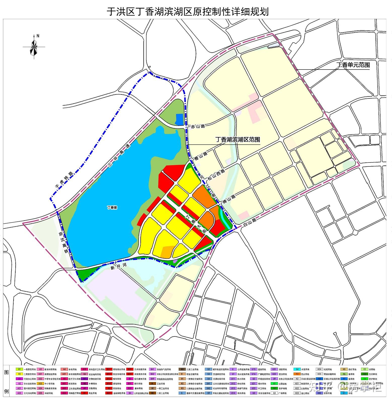 于洪区丁香湖滨湖区定位集文化娱乐旅游度假运动休闲生态居住等功能于