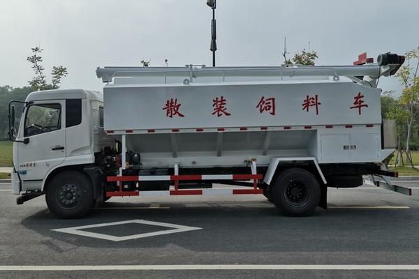 1,东风天锦10吨饲料散装运输车