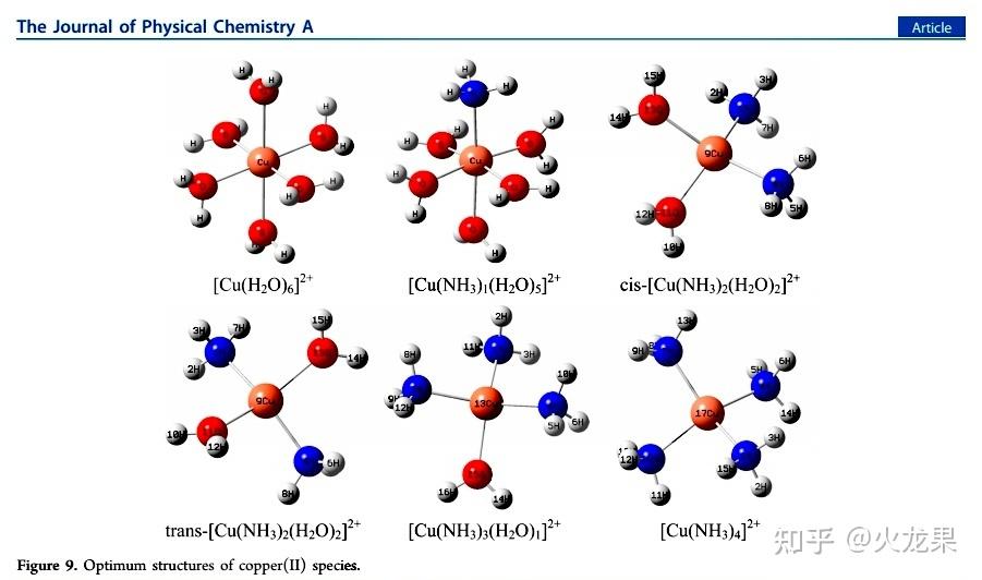 水溶液中铜离子和浓氨水反应能不能与六个氨分子结合形成六氨合铜离子
