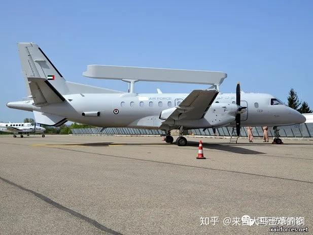 采购了2架原服役于瑞典空军的二手基于萨博340平台的爱丽眼预警机,并
