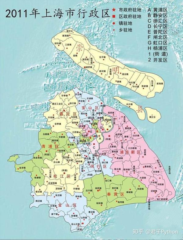 大上海是怎么来的地图看上海地区行政沿革历史