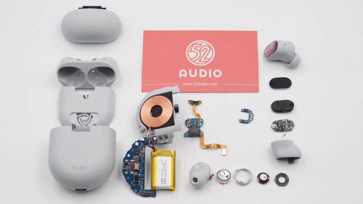 红米airdots3拆解,红米airdots2 拆解报告redmi红米airdots3pro真无线降噪耳机