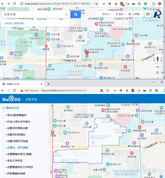 百度地图poi的边界geojson数据采集