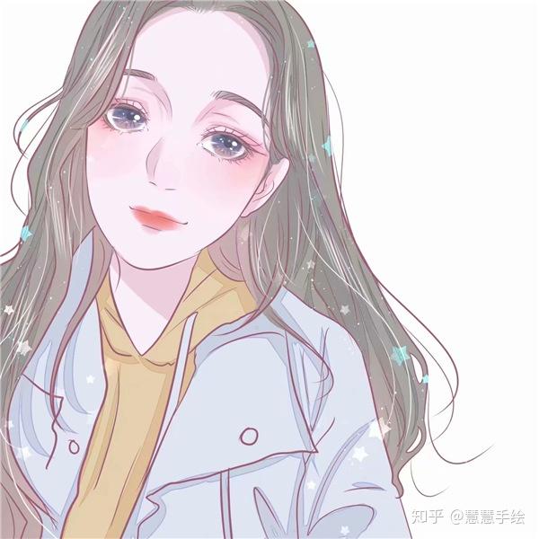 女头像手绘唯美图片高清 手绘头像女唯美气质 手绘头像定制约稿
