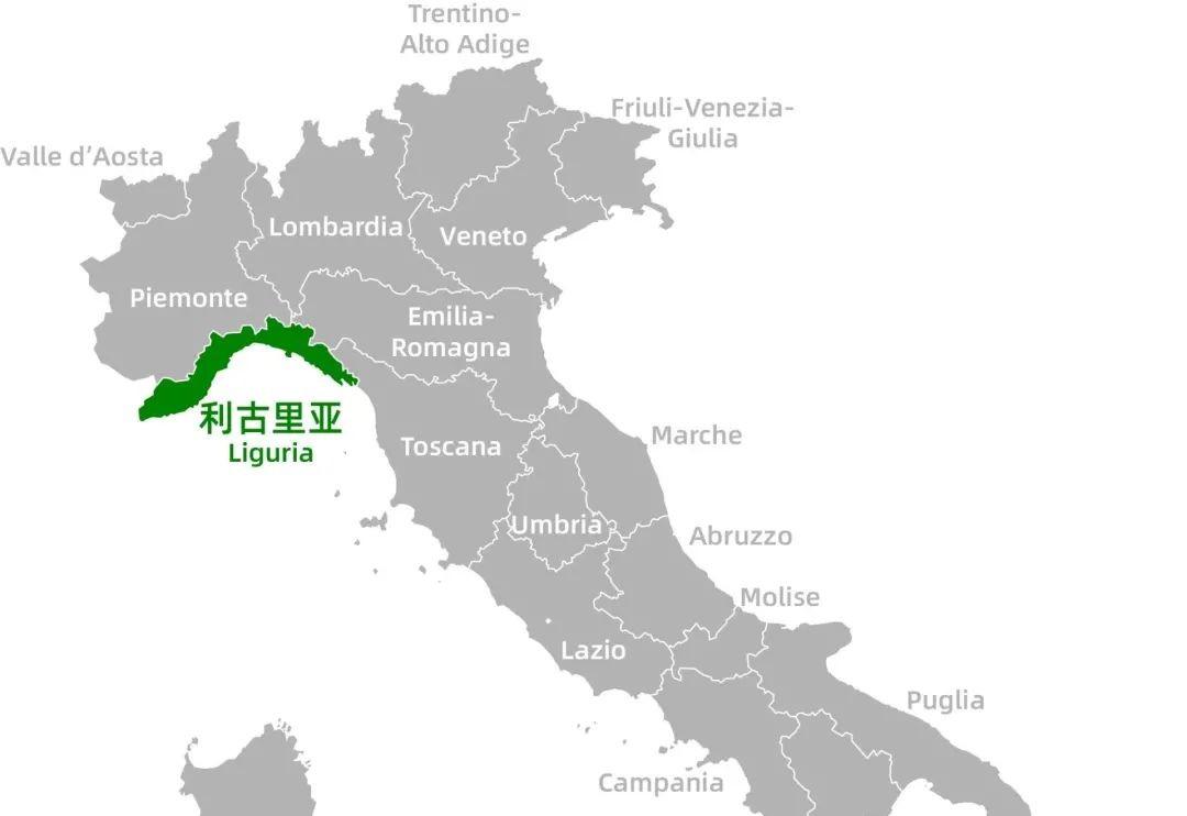 产区巡礼海滨悬崖产区利古里亚