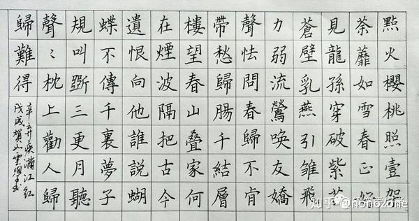 辛弃疾《满江红》钢笔字练习笔友钢笔书法习作欣赏