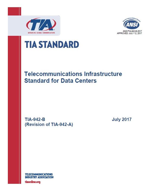 《telecommunications infrastructure standard for data center》
