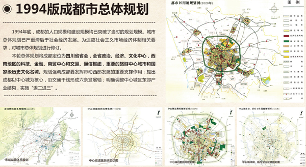 成都市规划局网站1994年规划图