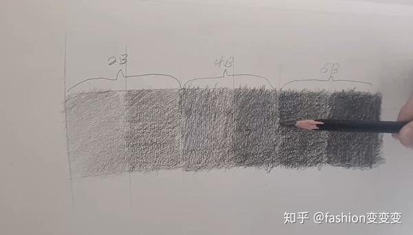 正确用铅笔画素描色阶的方法素描明暗过渡铺调子技巧