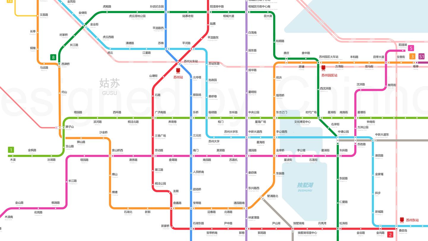 地铁迷 / 设计 / 视觉艺术 87 人 赞同了该文章 趁苏州轨道交通三期