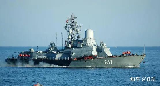 俄海军舰艇12411毒蜘蛛-三型小型导弹艇