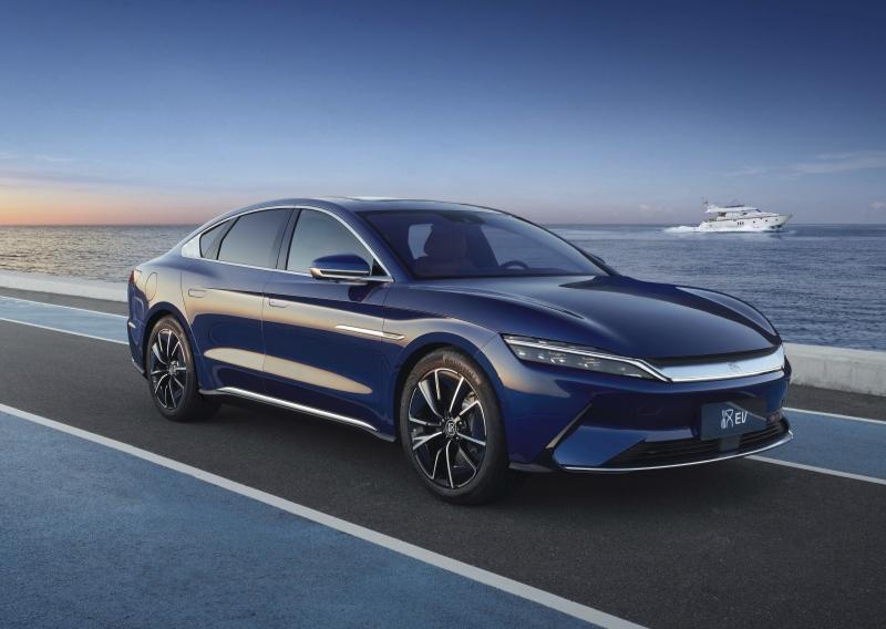 2022款比亚迪汉ev,比亚迪2022ev新车型 98-27.95万元,比亚迪汉ev新增外观及内饰配色