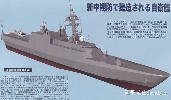 日本海军未来多面手--平成30年度多机能护卫舰30ffm