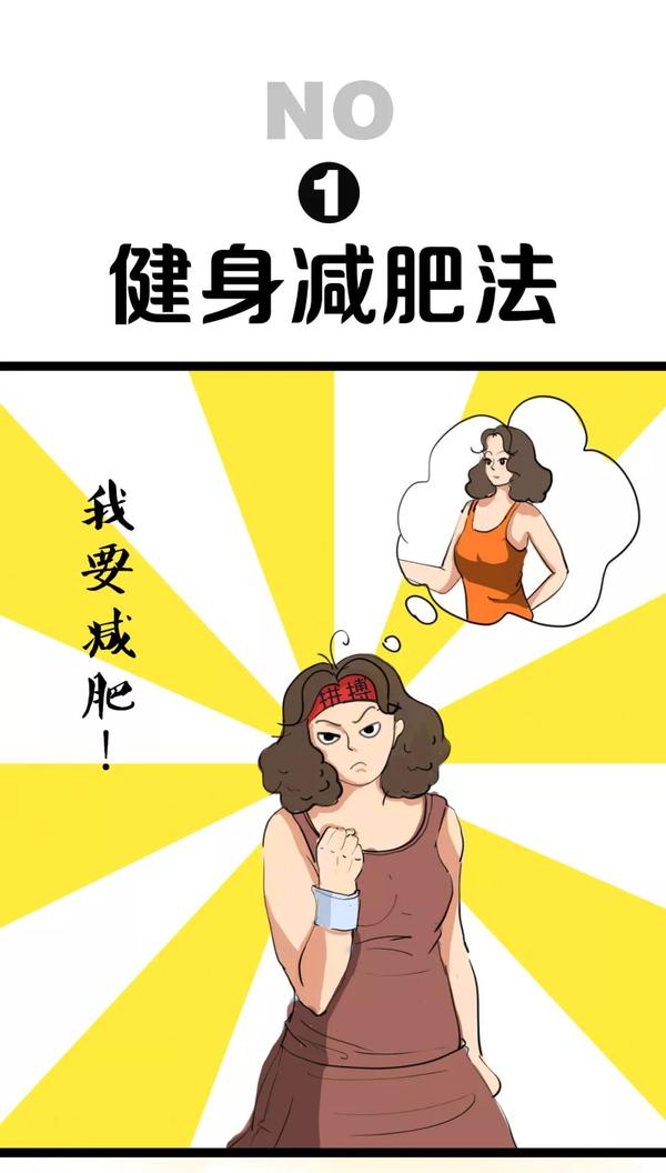 当代青年减肥方法大赏