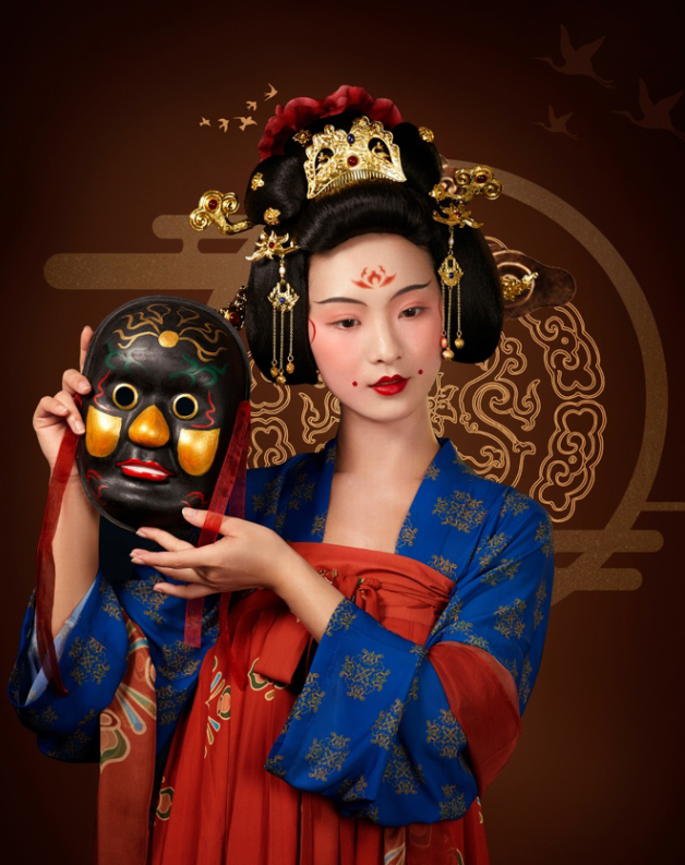 唐朝女性化妆分7步原来古代现代妆容竟然有这么多相同点