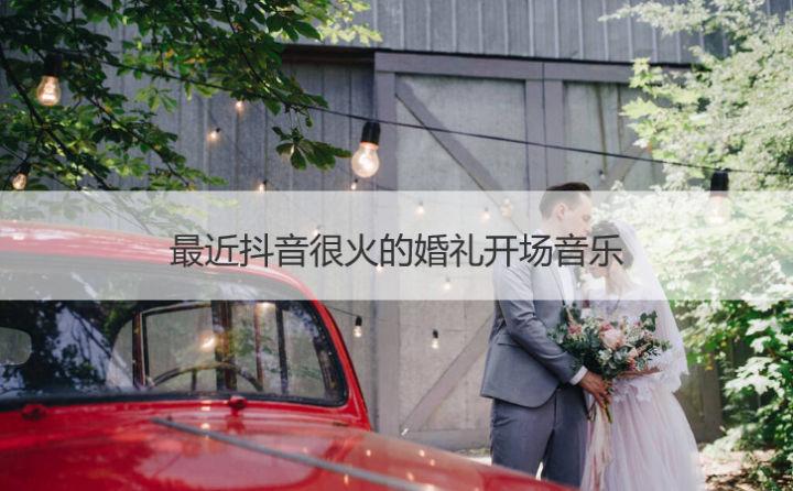 最近抖音很火的婚礼开场音乐