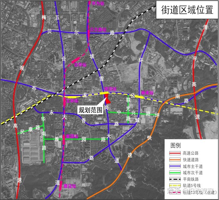 龙岗区坂田地铁站边上旧改项目坂田街道富豪山庄旧改