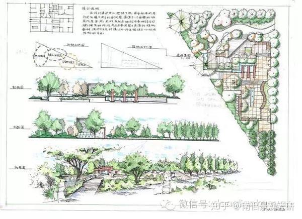 【南京林业大学·考研】干货 | 景观快题设计分析点评