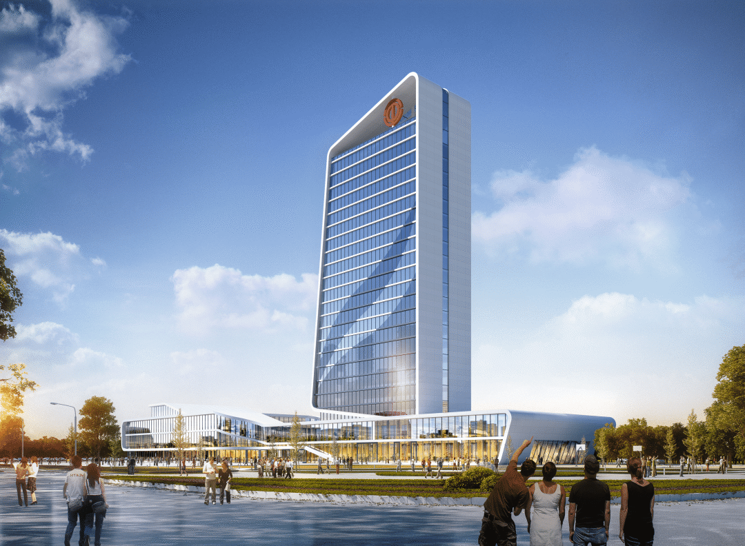 案例分享基于bim协同设计下的复杂建模实现常德市工人文化宫易址新建