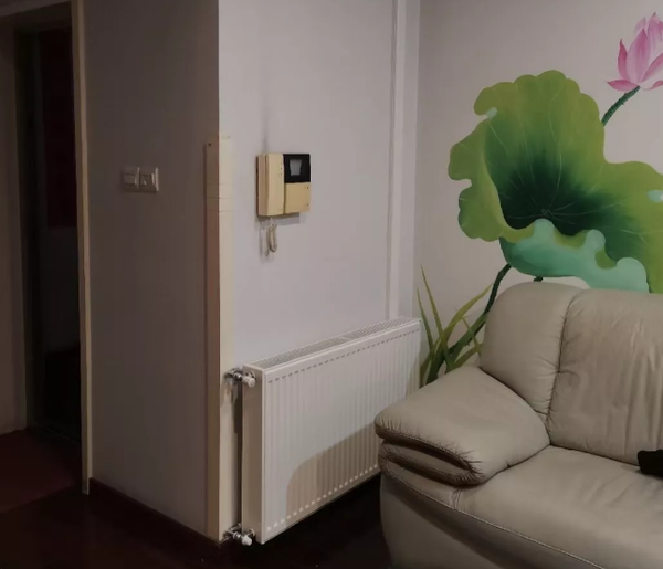 业主是现代装修风格   在暖气片安装时除了对位置的考虑之外   还需要