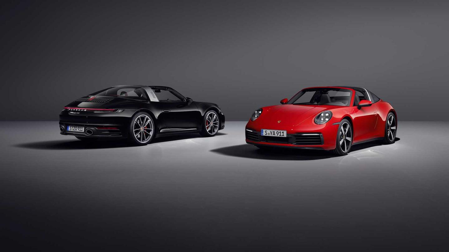 两全其美全新992保时捷911targa44s车型首次亮相