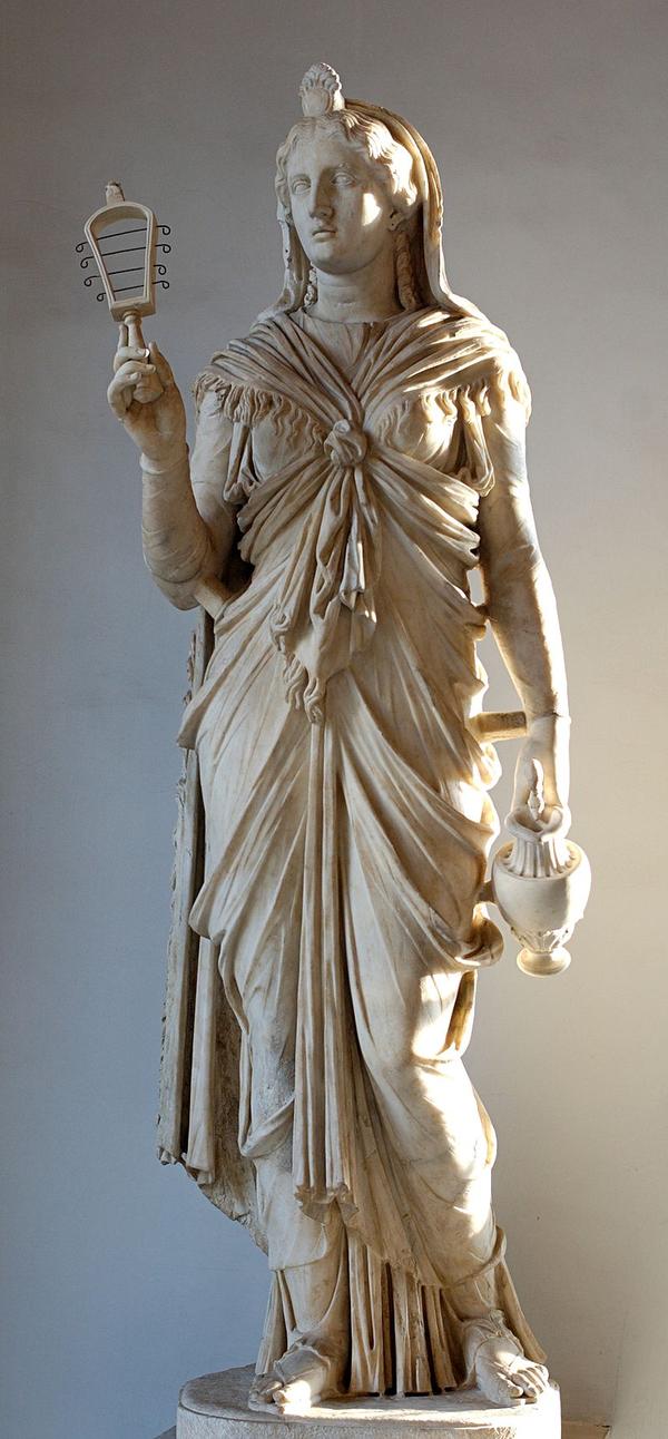 罗马人的伊西斯雕像
