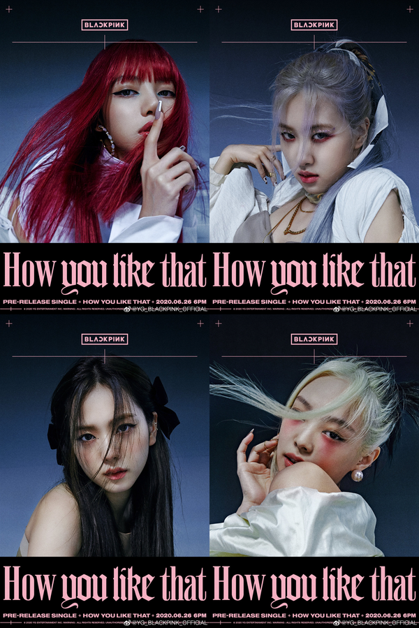 blackpink回归～how you like that?