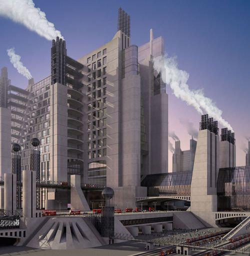 作品集百科|未来主义建筑futurist architecture