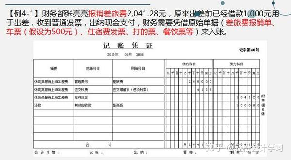 下面,我们以企业发生的部分业务来 登记记账凭证