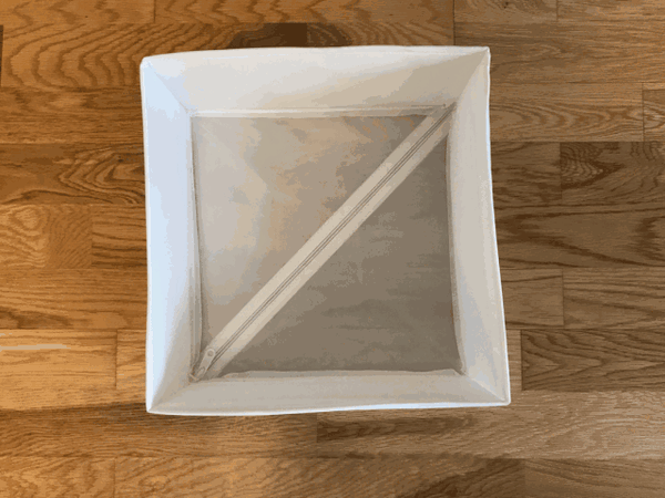 衣服怎么才能叠到可以竖起来了,请参考下面的教学gif.