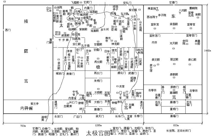 盘点历史宫殿平面图