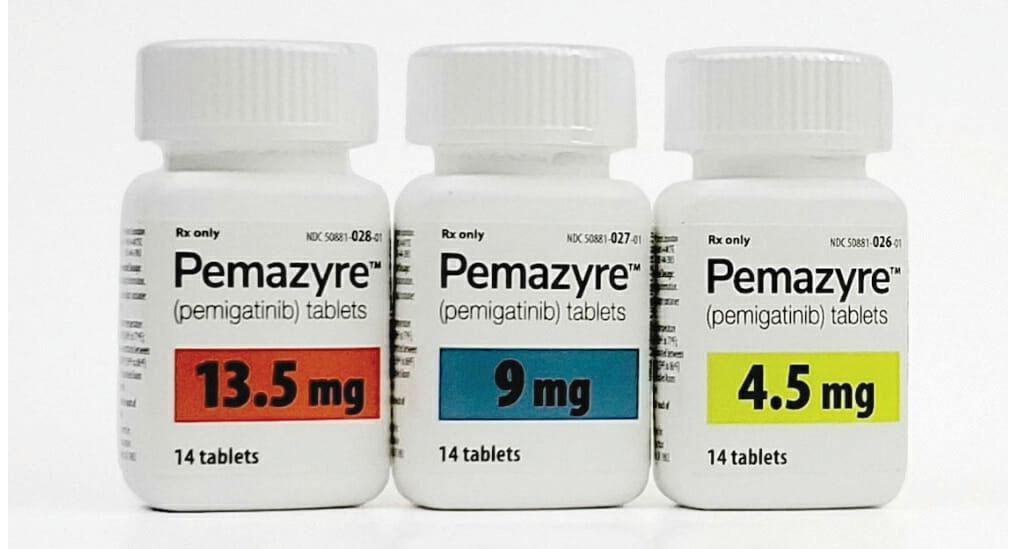 pemazyre (pemigatinib 派美替尼 培米替尼)fda官方说明书
