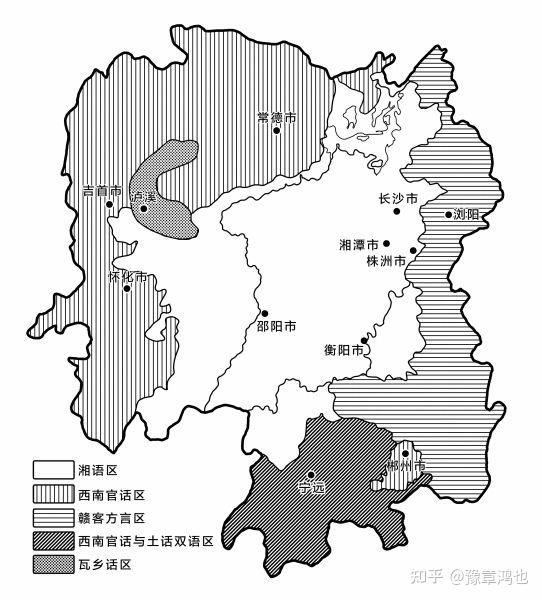 江西湖南是不是有一部分地区的方言属于西南官话?