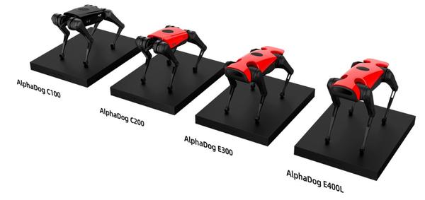 最新全球行走速度最快的量产机器狗alphadog阿尔法机器狗