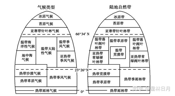 (2)经度地带性