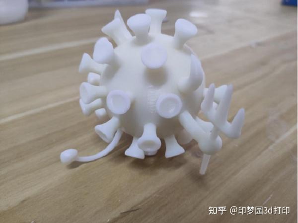 3d打印带你了解新冠病毒