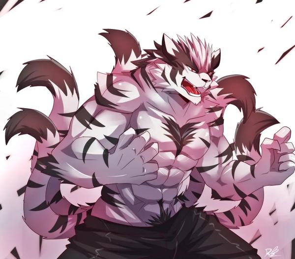 furry控进来看大触画师笔下的筋肉兽人